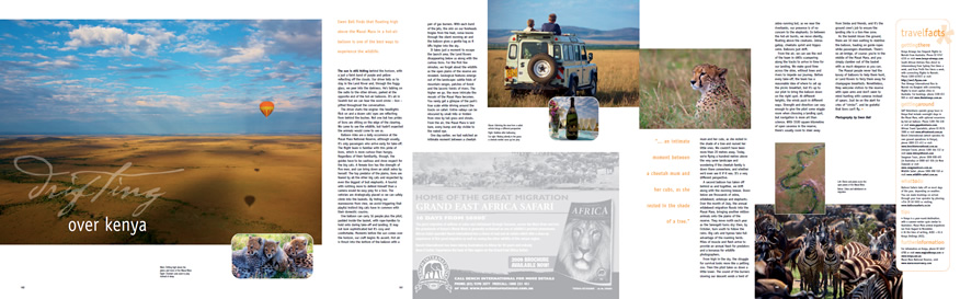 Ballooning the Masai Mara